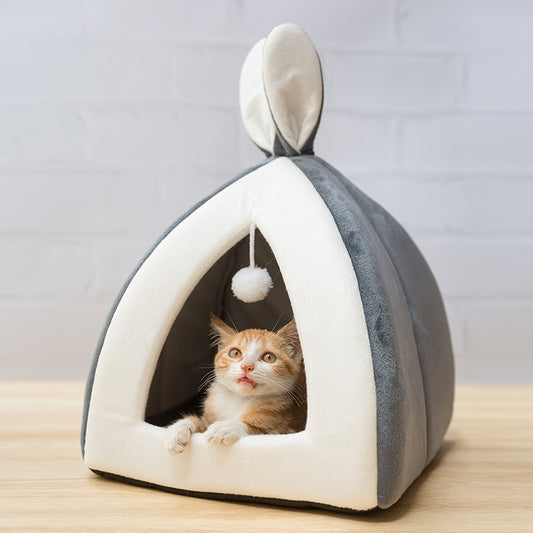 Cozy Cat House Villa Bed