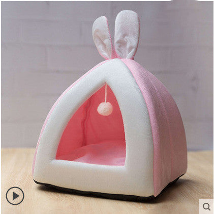 Cozy Cat House Villa Bed