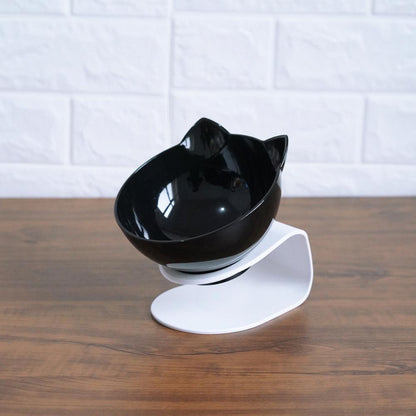 Transparent Cat Ear Shaped Pet Bowl