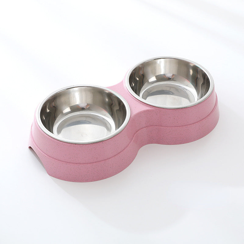 Double Stainless Steel Pet Bowls