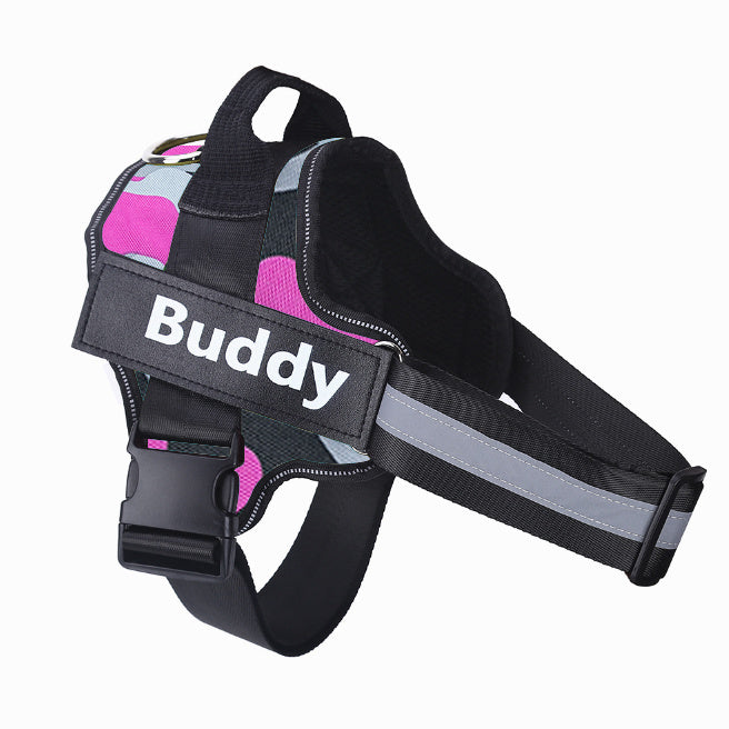 Adjustable Reflective No-Pull Dog Harness Vest