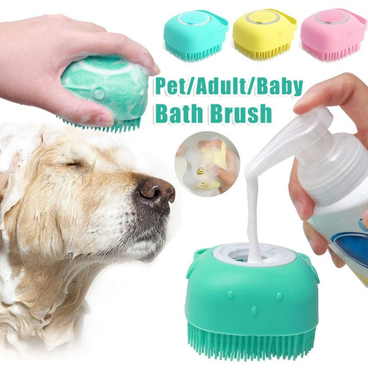 Silicone Dog Bath Gloves