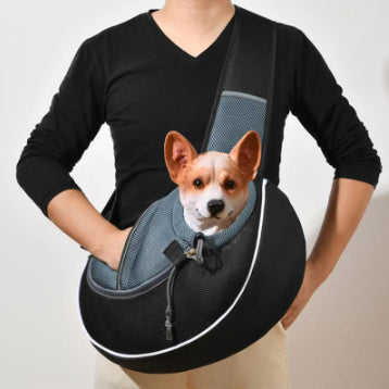 Portable Crossbody Pet Carrier Bag