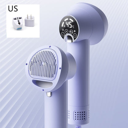 Smart Pet Hair Dryer with Comb