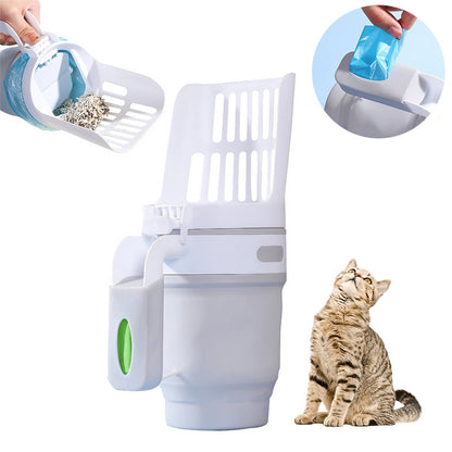 Large Cat Litter Scoop with Refill Bags