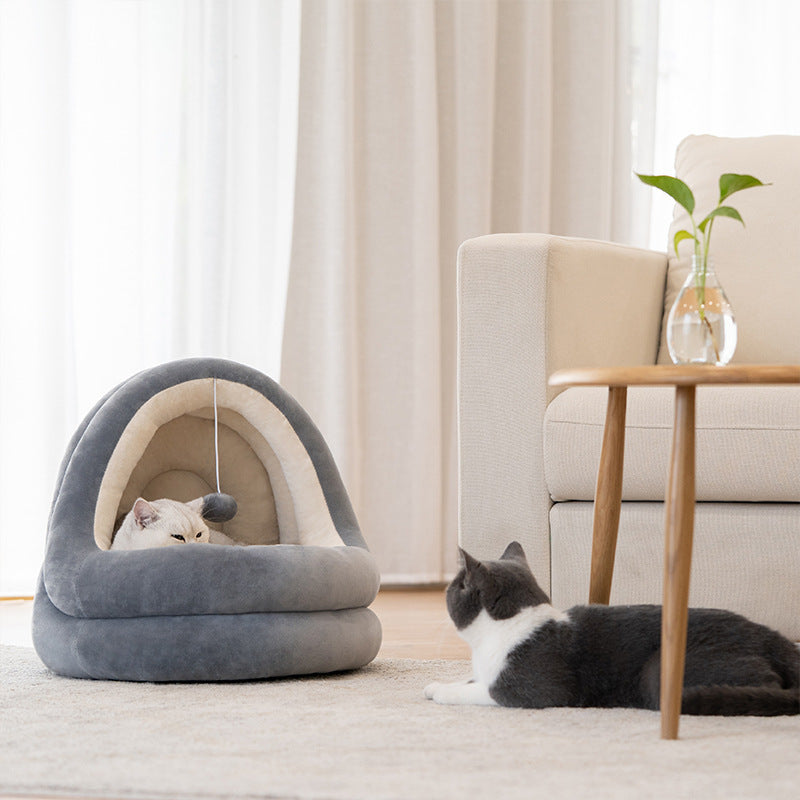 High-Quality Cat House Bed