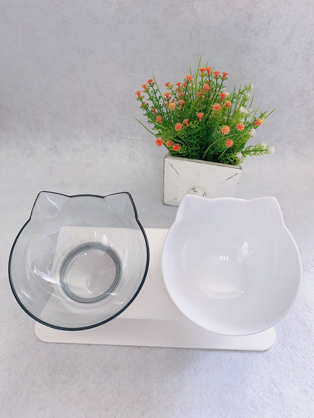 Non-Slip Double Cat Bowl