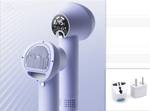 Smart Pet Hair Dryer with Comb