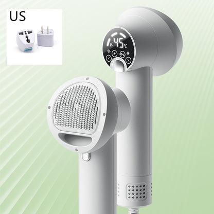 Smart Pet Hair Dryer with Comb